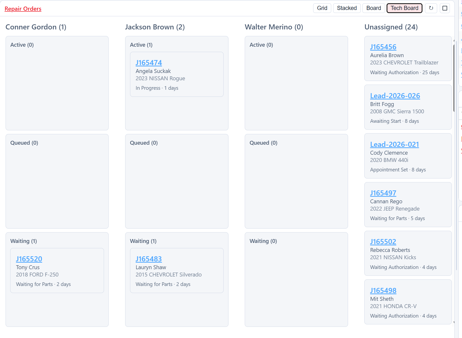 ShopOps shop floor workflows